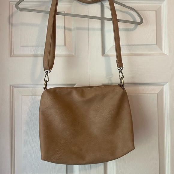 Joy Susan Purse Tan Crossbody - Picture 1 of 9